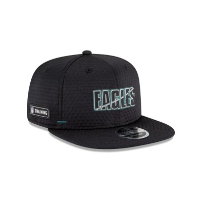 Green Philadelphia Eagles Hat - New Era NFL Official Summer Sideline 9FIFTY Snapback Caps USA2967350